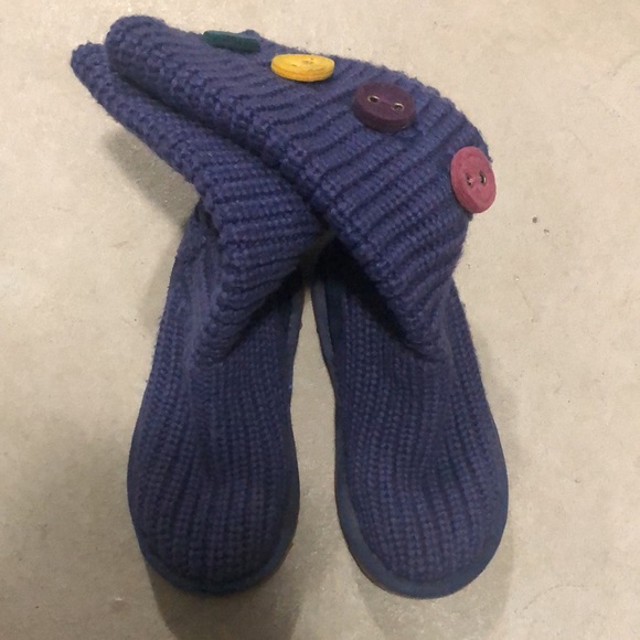 Ugg Boots Knit Suede Kids - Picture 3 of 6